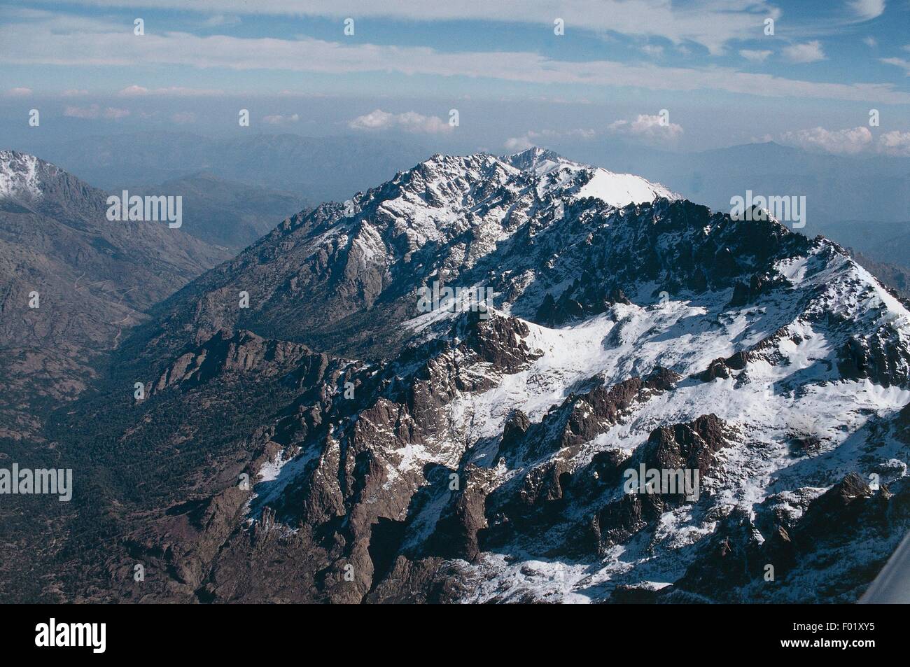 Frankreich - Korsika - Monte Cinto Stockfoto