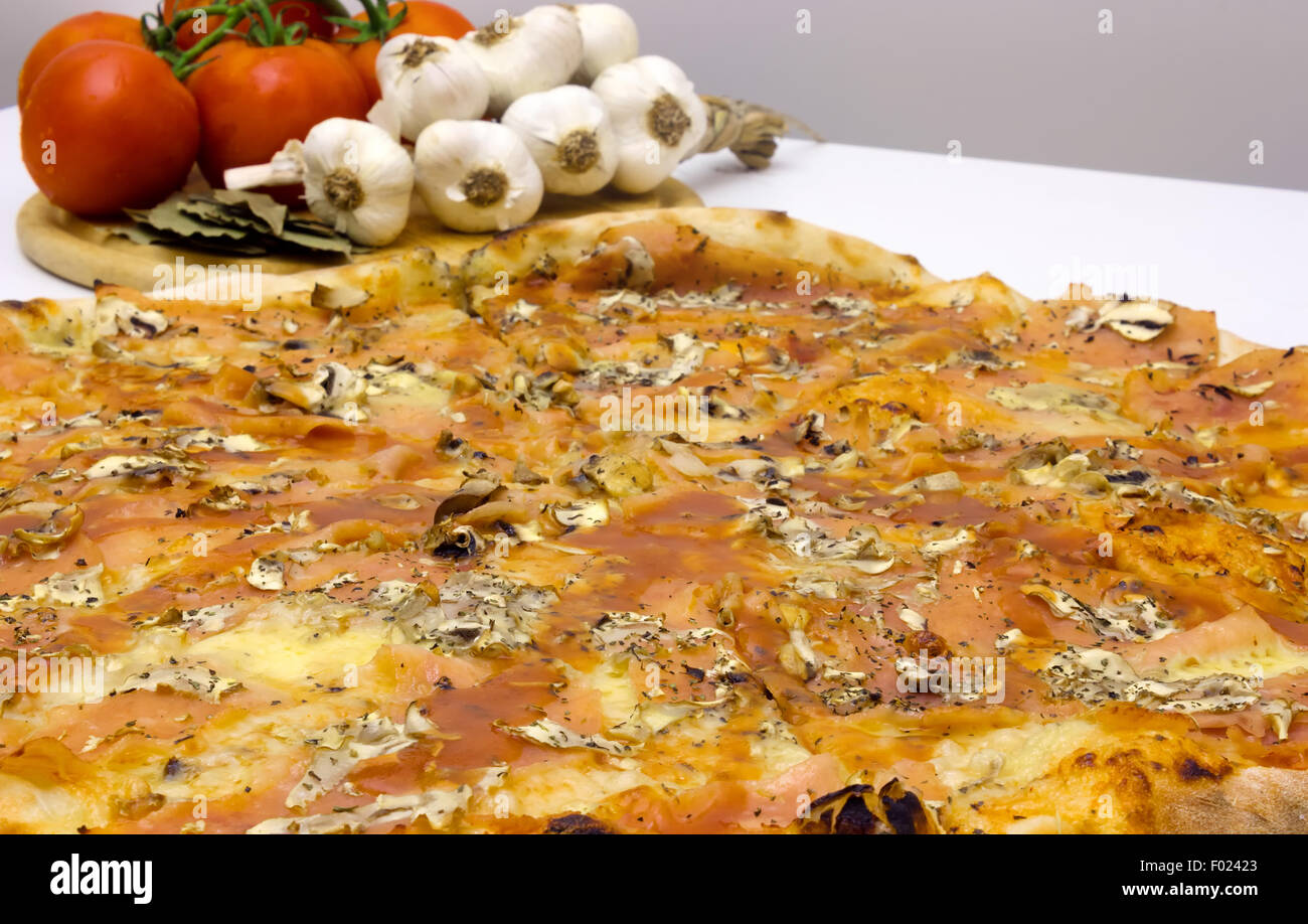 Italienische Pizza - der berühmteste der Welt Stockfoto