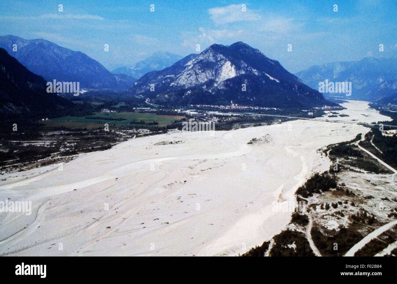 Tagliamento River Stockfotos & Tagliamento River Bilder Alamy