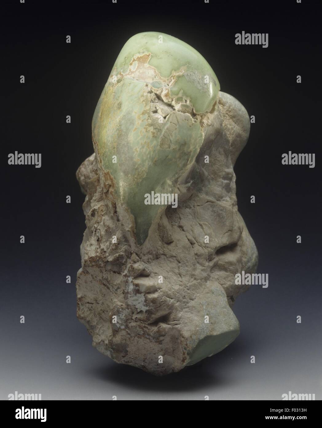 Mineralien - Variscite Stockfoto