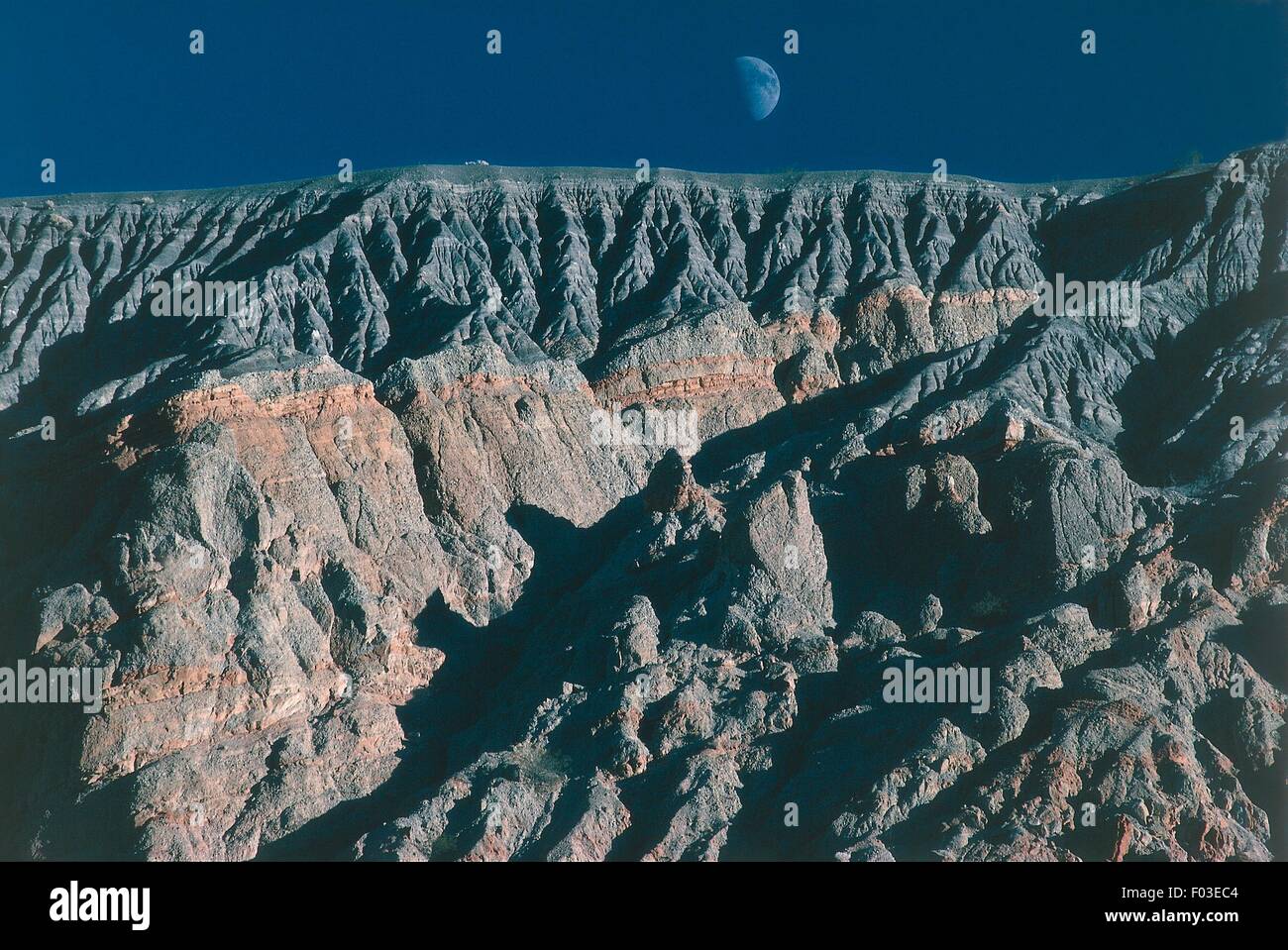 Vereinigte Staaten von Amerika - California - Death Valley Nationalpark - Felsformationen. Stockfoto