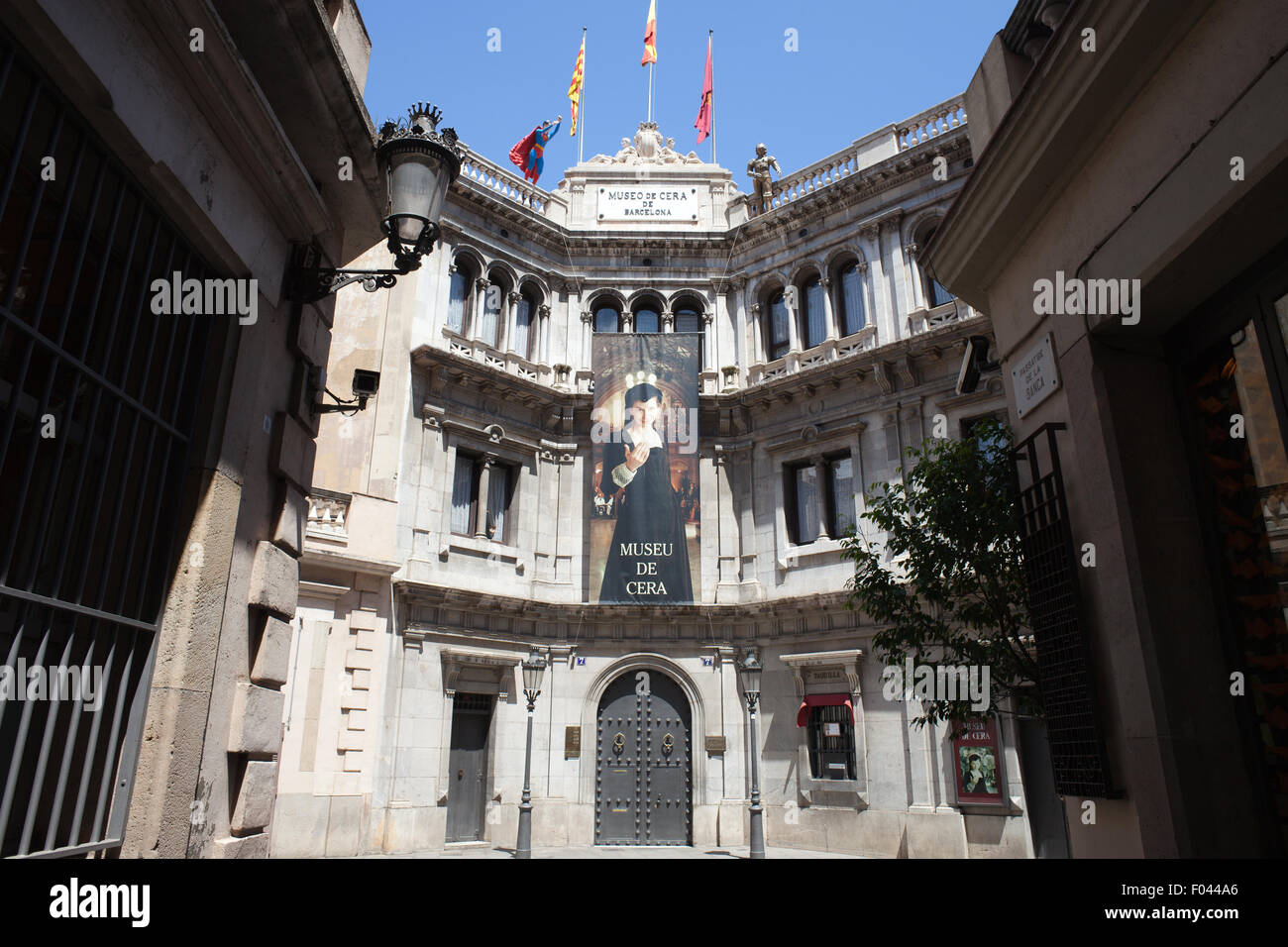 Wachsfigurenkabinett Barcelona - Museu de Cera in Katalonien, Spanien Stockfoto
