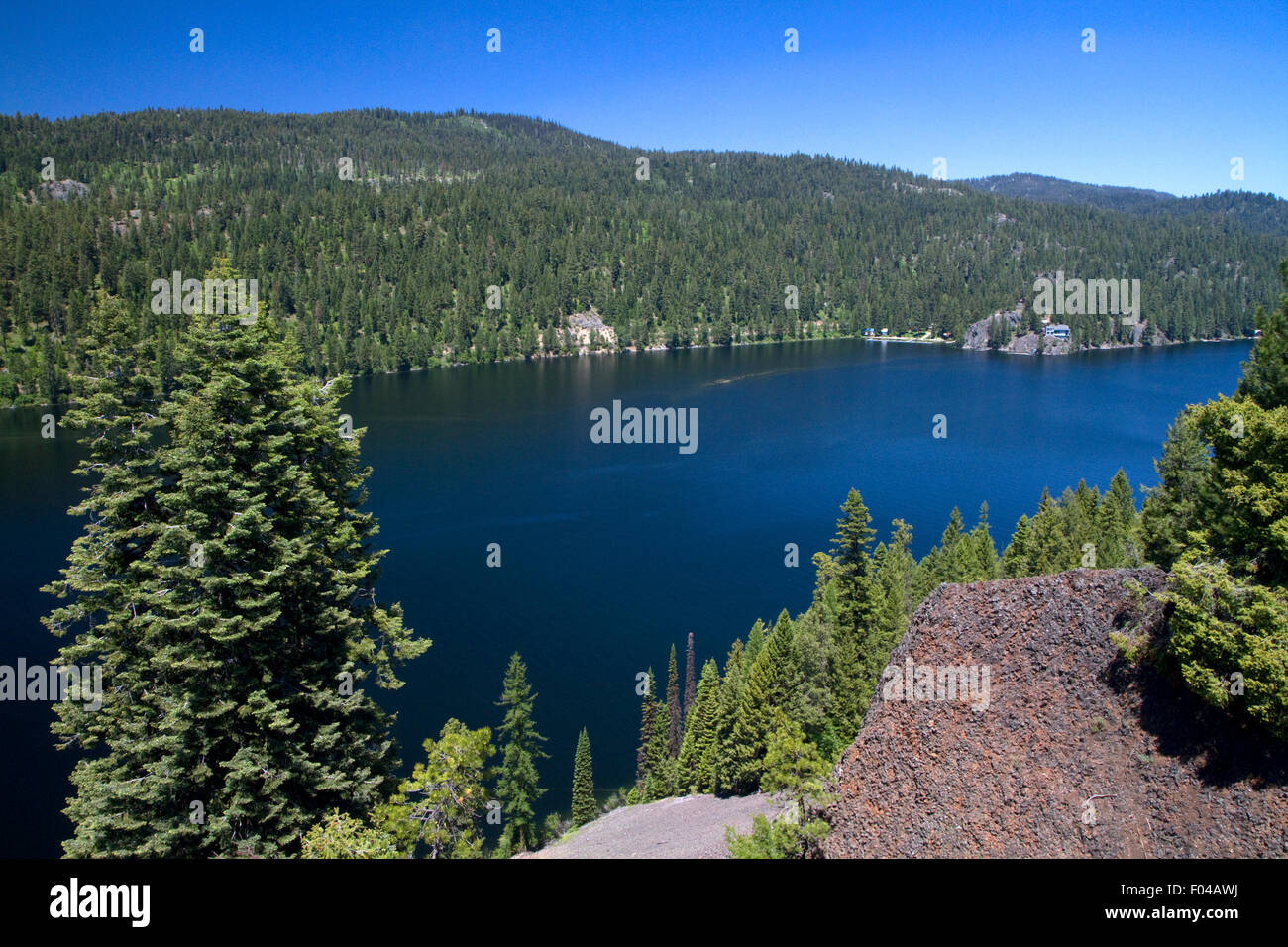 Payette Lake in McCall, Idaho, USA. Stockfoto
