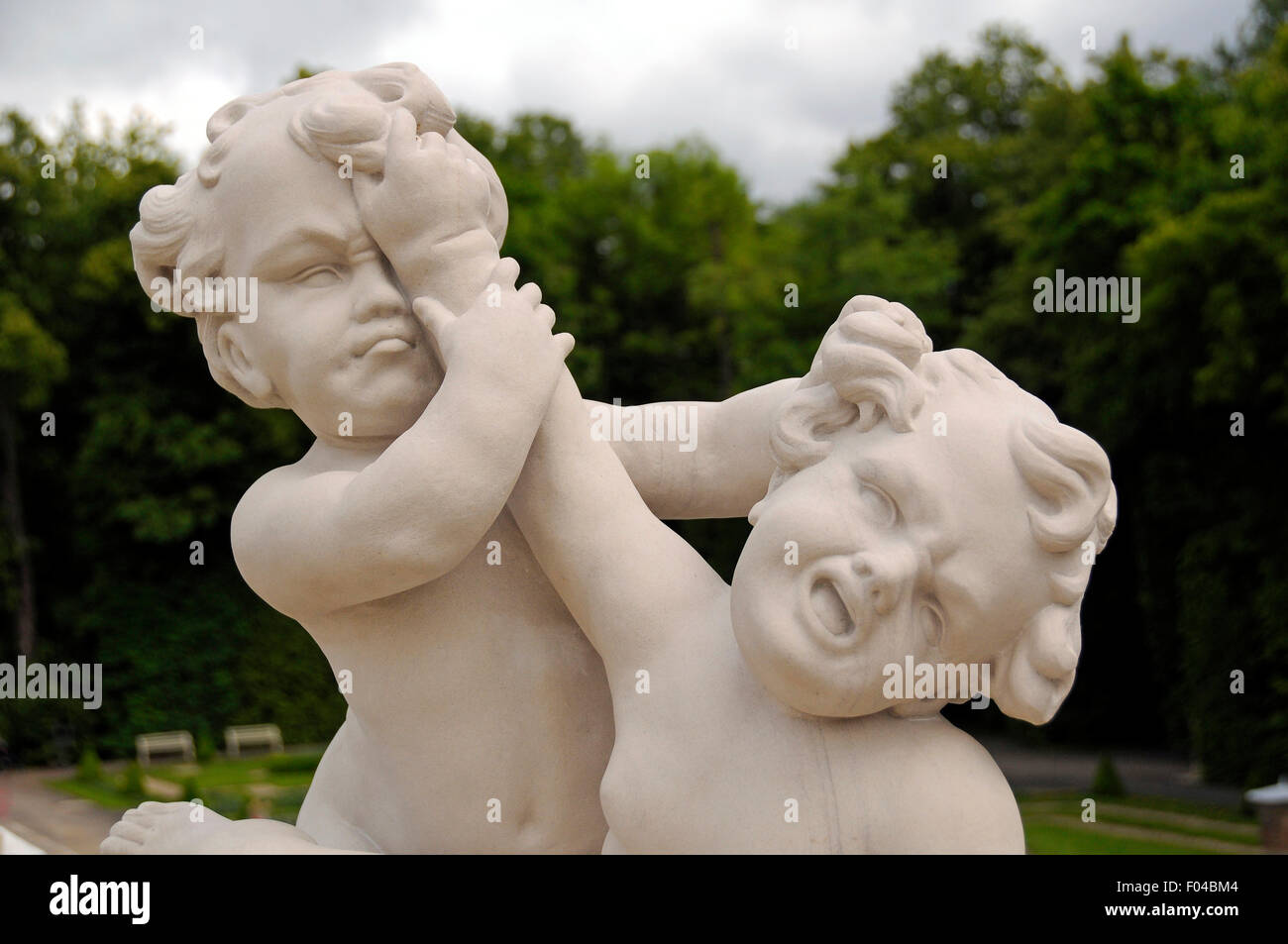 Rokoko Barock Skulptur Darstellung einer der vier Stufen der Liebe im ...