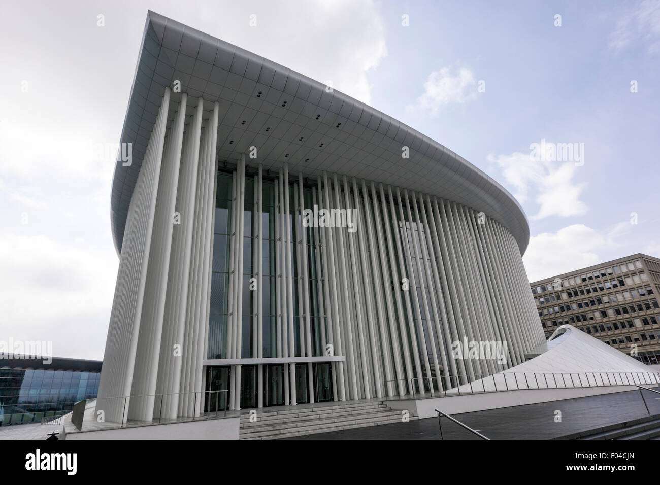 Philharmonie Luxembourg, Oper, entworfen von Architekt Christian de Portzamparc Stockfoto