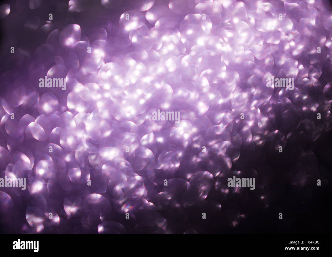 Leichte abstrakt Magenta Bokeh, Weihnachten Hintergrund Stockfoto