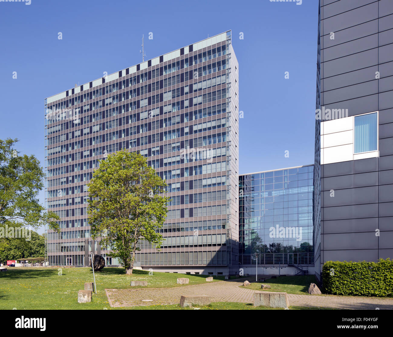 Höheren Tribunal de Grande Instance und Generalstaatsanwaltschaft Büro von Nordrhein-Westfalen, Hamm, Nordrhein-Westfalen, Deutschland Stockfoto