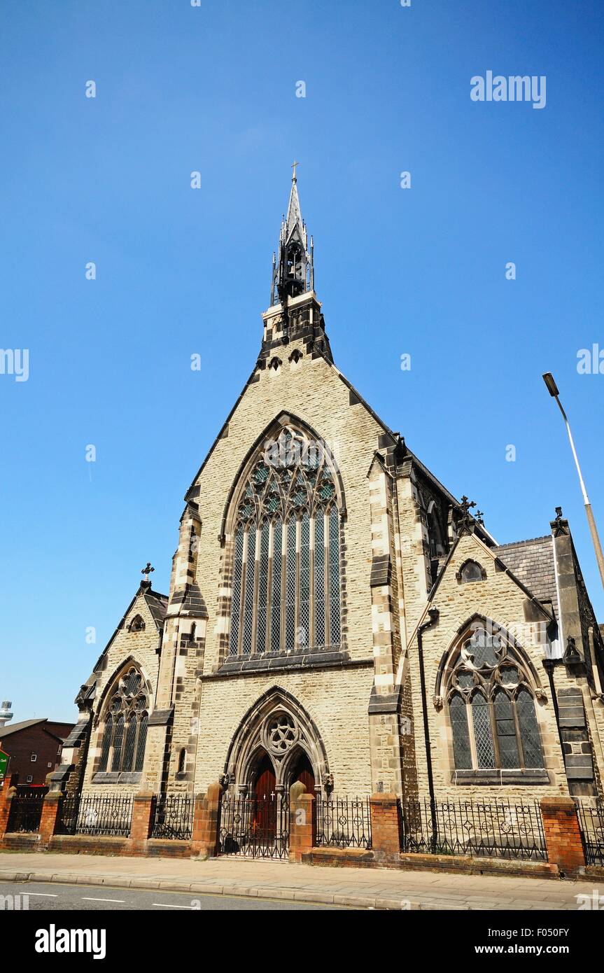 Der Parish Church of St. Vincent de Paul, Liverpool, Merseyside, England, UK, Westeuropa. Stockfoto