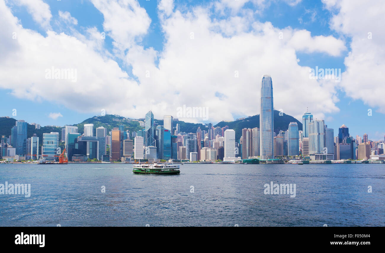 Hong Kong bei Tag Stockfoto
