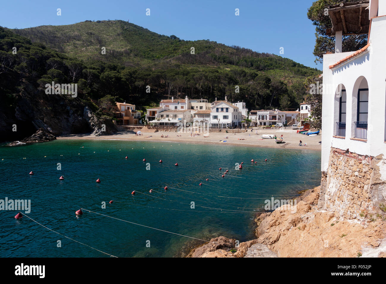 Sa Tuna, Begur. Stockfoto