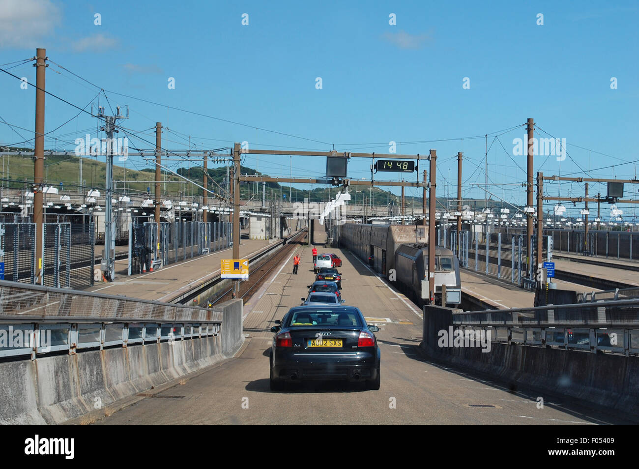 England france channel tunnel Fotos und Bildmaterial in hoher