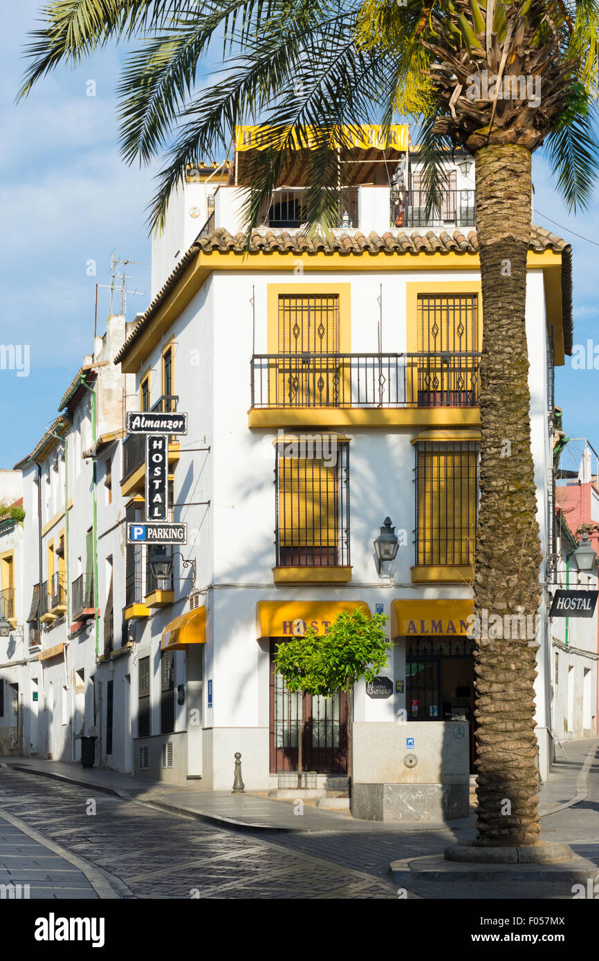 Eine ruhige Ecke fand in Cordoba und Córdoba, Spanien Stockfoto