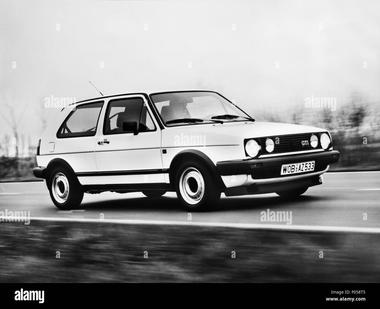 Transport / Transport, Auto, Fahrzeugvarianten, Volkswagen, VW Golf Mk2 GTI 16V, 80er Jahre, Zusatzrechte-Abfergungen-nicht vorhanden Stockfoto