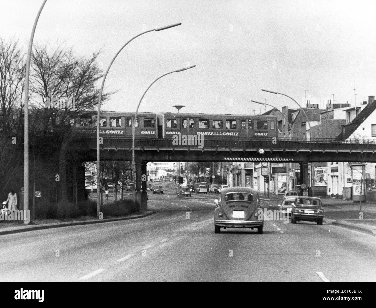 Geographie / Reisen, Deutschland, Hamburg, Straßen, U-Bahn-Station Dehnhaide, 1973, Additional-Rights-Clearences-not available Stockfoto