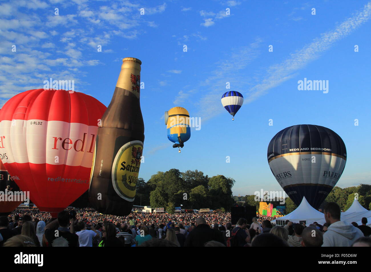 Bristol Balloon Fiesta 2015 Stockfoto