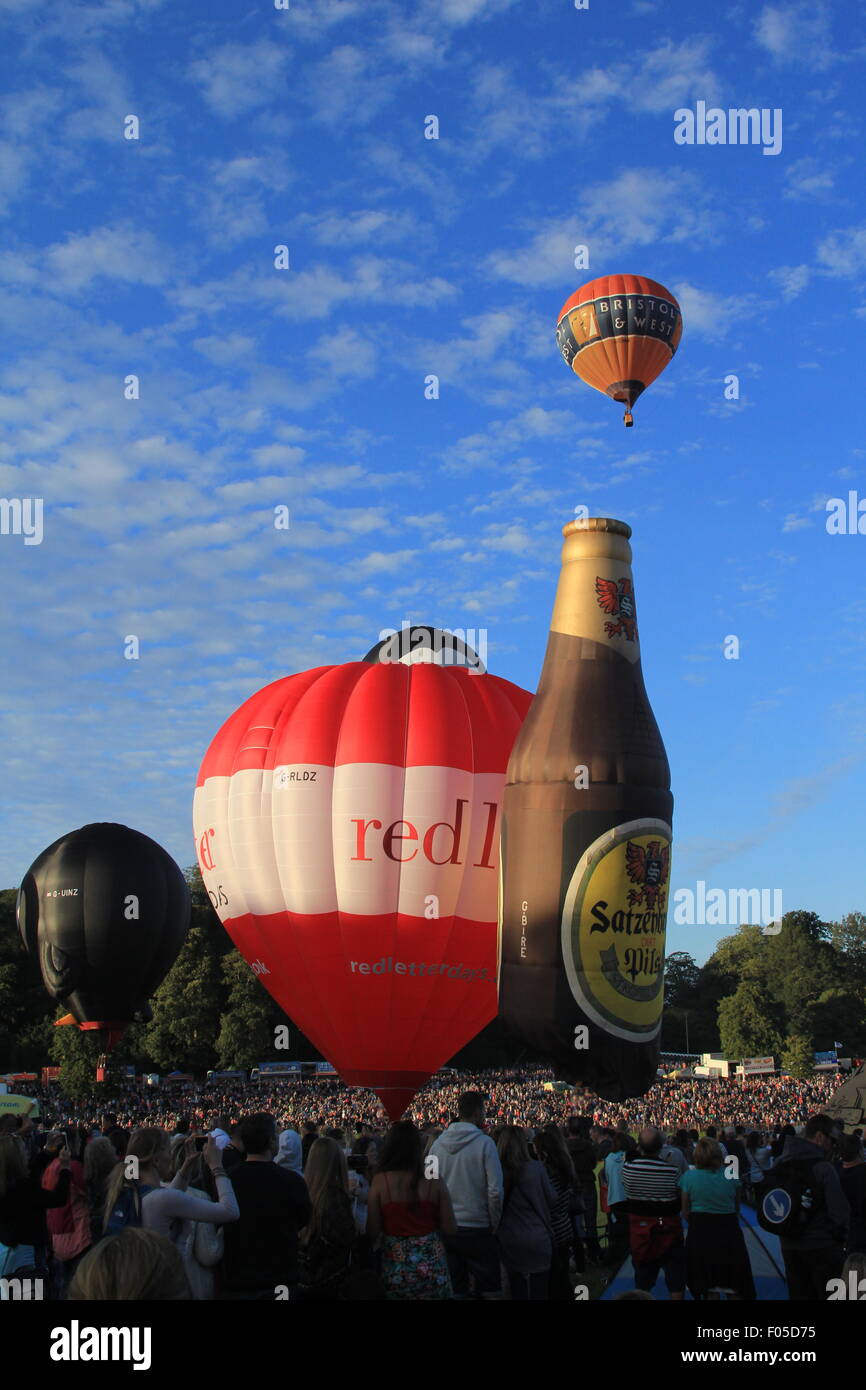 Bristol Balloon Fiesta 2015 Stockfoto