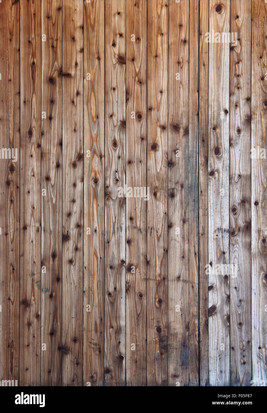 Vintage Holzplatte Hintergrund. Wohnhaft rustikale Kulisse. Tapete-Textur Stockfoto