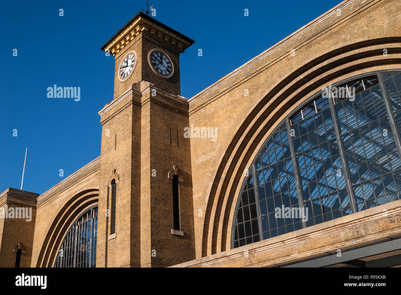 Kings Cross Station, London, England, Vereinigtes Königreich Stockfoto