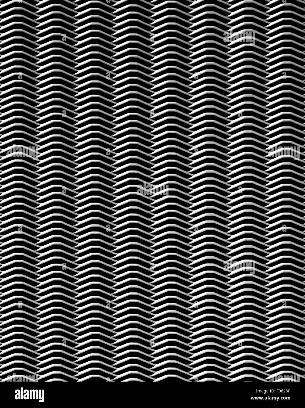 Schwarzen & weiße geometrischen Muster Stockfoto