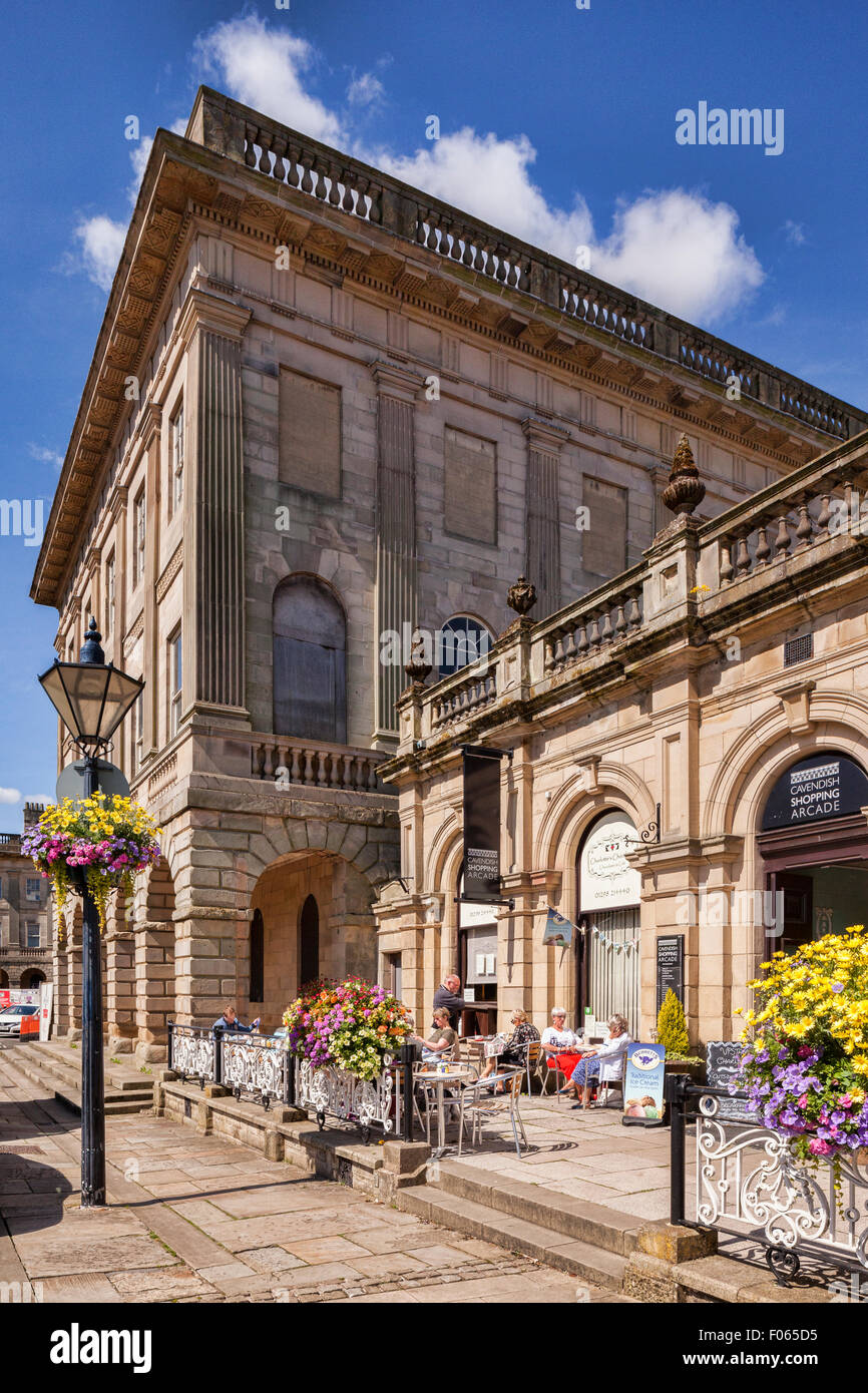 Buxton Bäder, Buxton, Derbyshire, England Stockfoto
