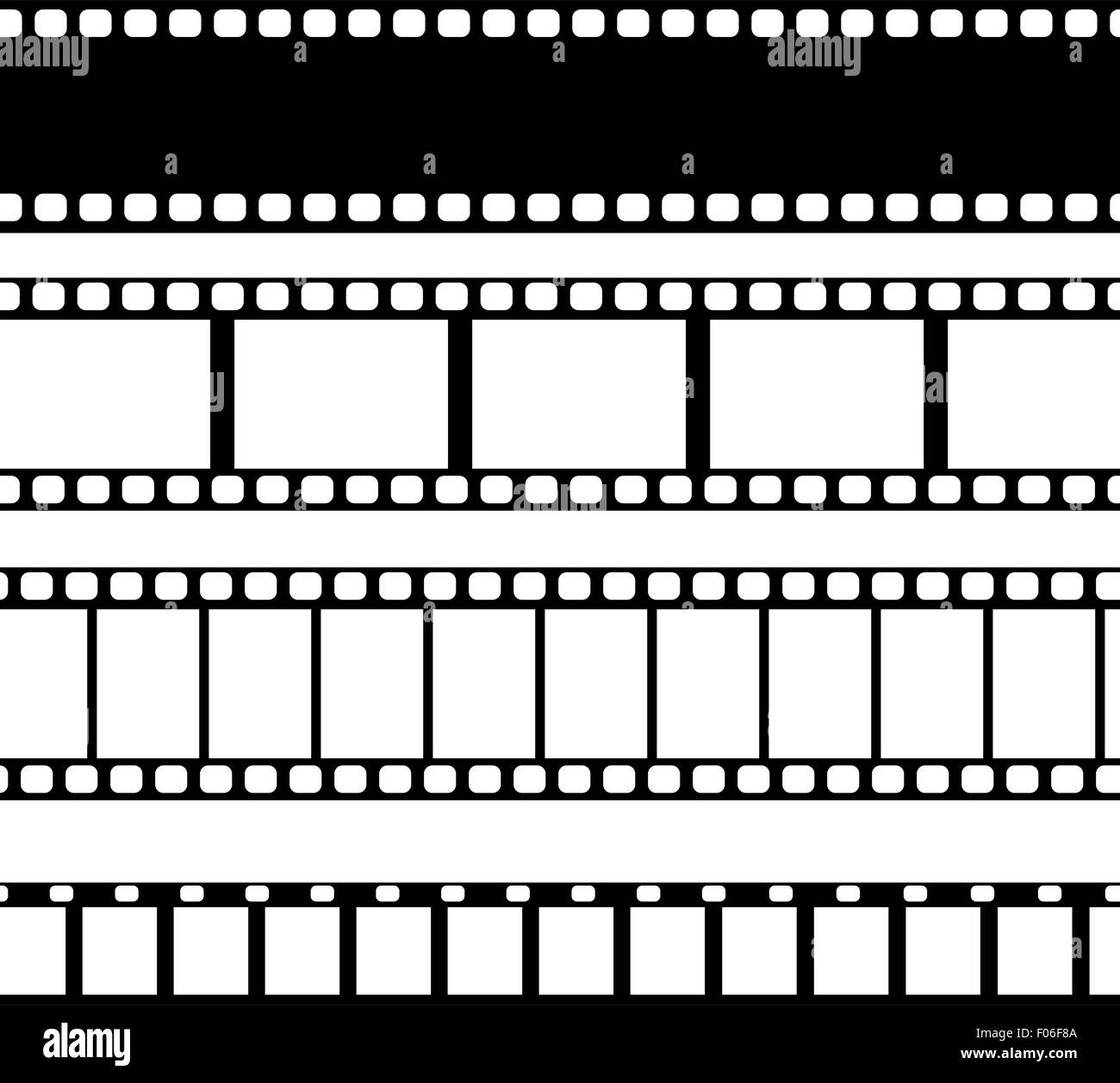 Film Strip Vektorgrafik. Stock Vektor