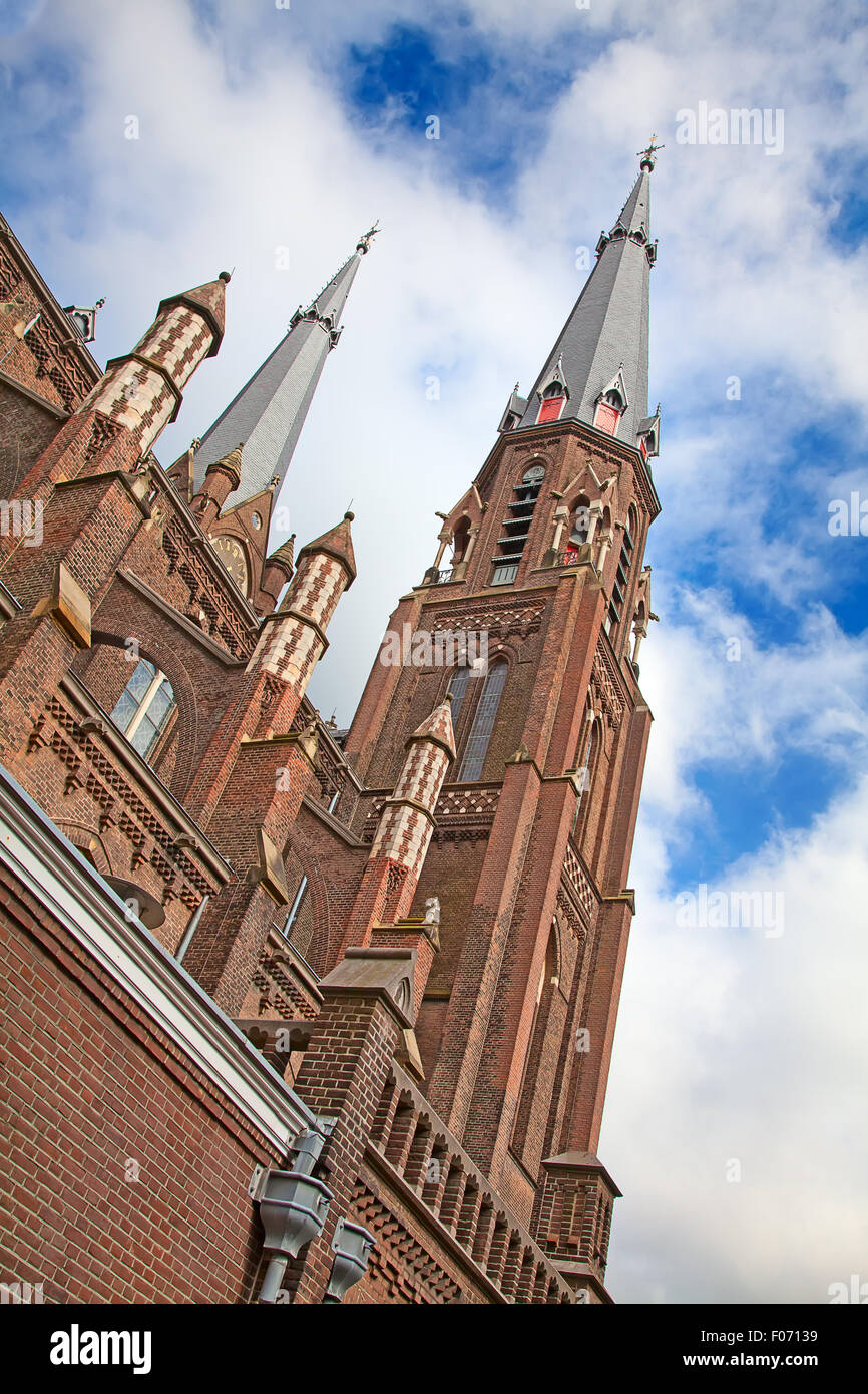 Famous "neue Kirche" von Delft, Niederlande Stockfoto