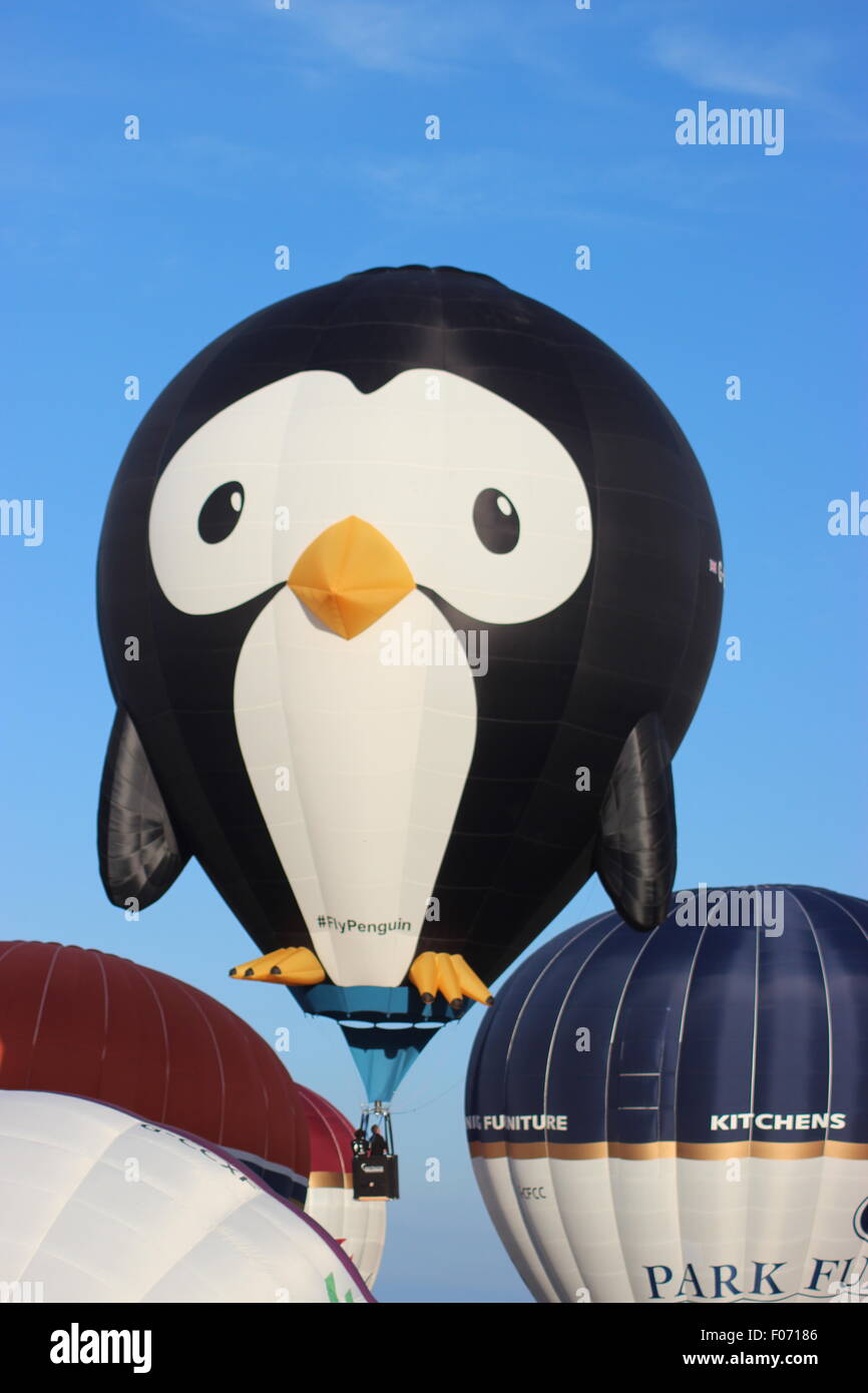 Ich kann fliegen - Pinguin Luftballon für Kinder Gürteltasche
