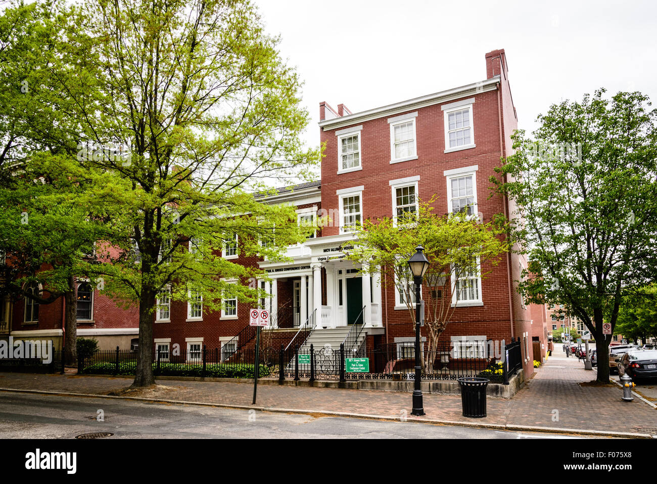 MCV Alumni Haus & Pau A. Brutto-Konferenzzentrum, Maupin-Maury Haus, 1016 Osten Clay Street, Richmond, Virginia Stockfoto