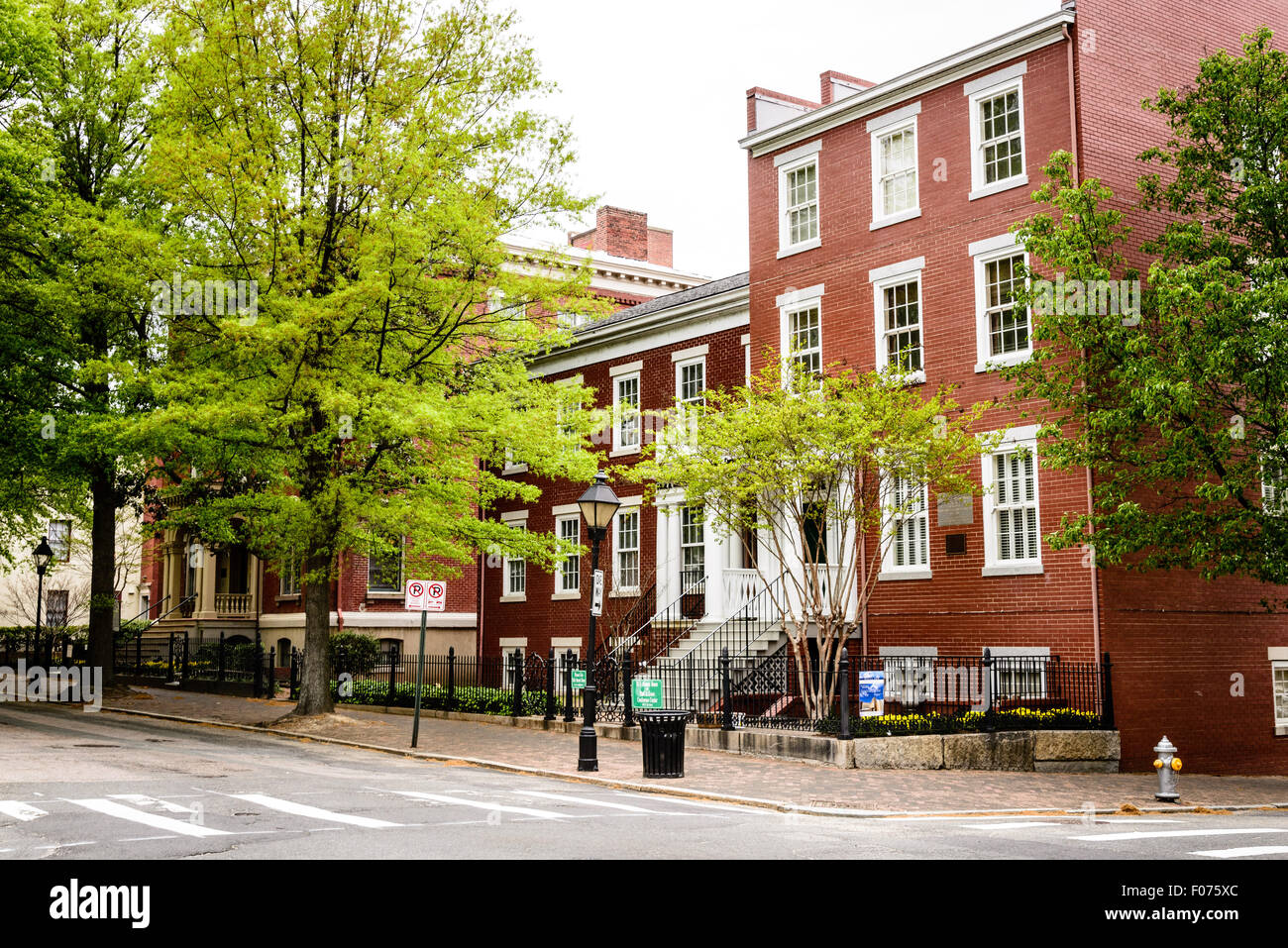 MCV Alumni Haus & Pau A. Brutto-Konferenzzentrum, Maupin-Maury Haus, 1016 Osten Clay Street, Richmond, Virginia Stockfoto