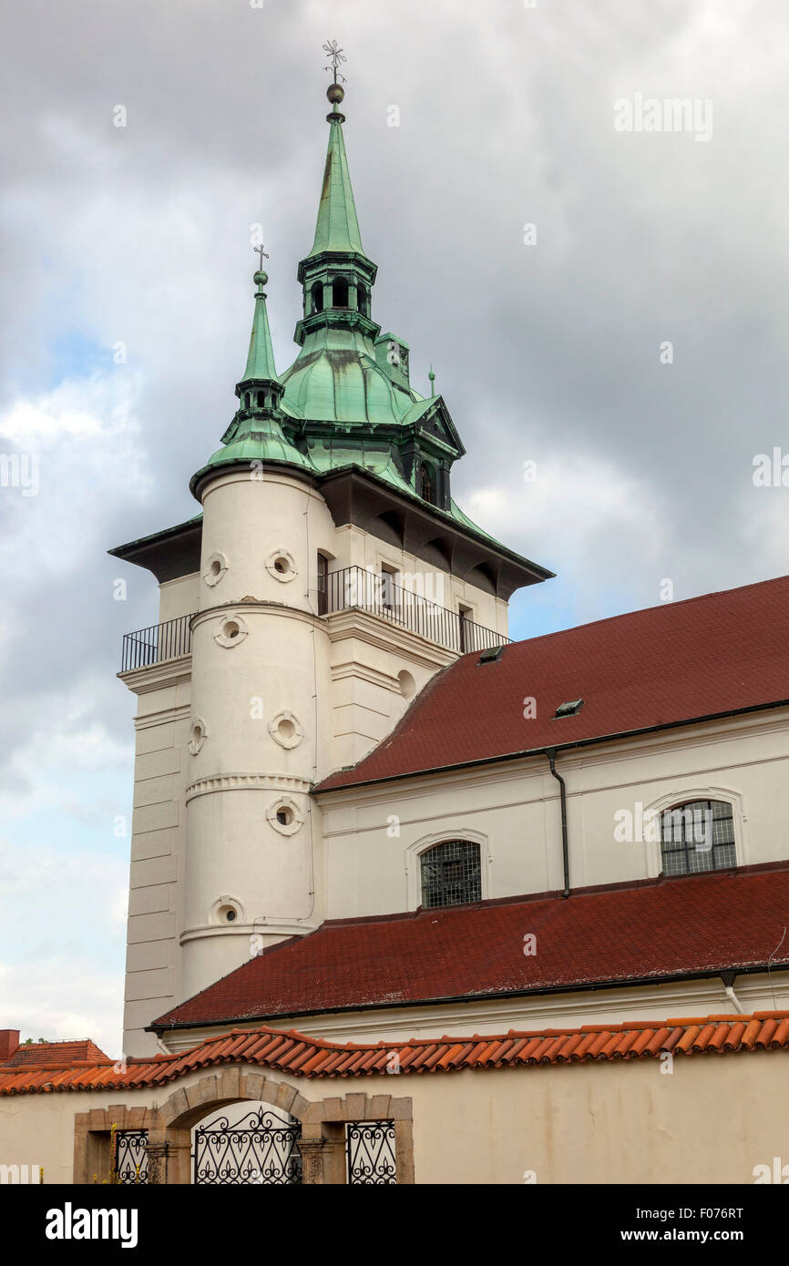 Kirche St. Johannes der Täufer, Teplice V Cechach, Kurort, Nord-Böhmen, Tschechische Republik Stockfoto