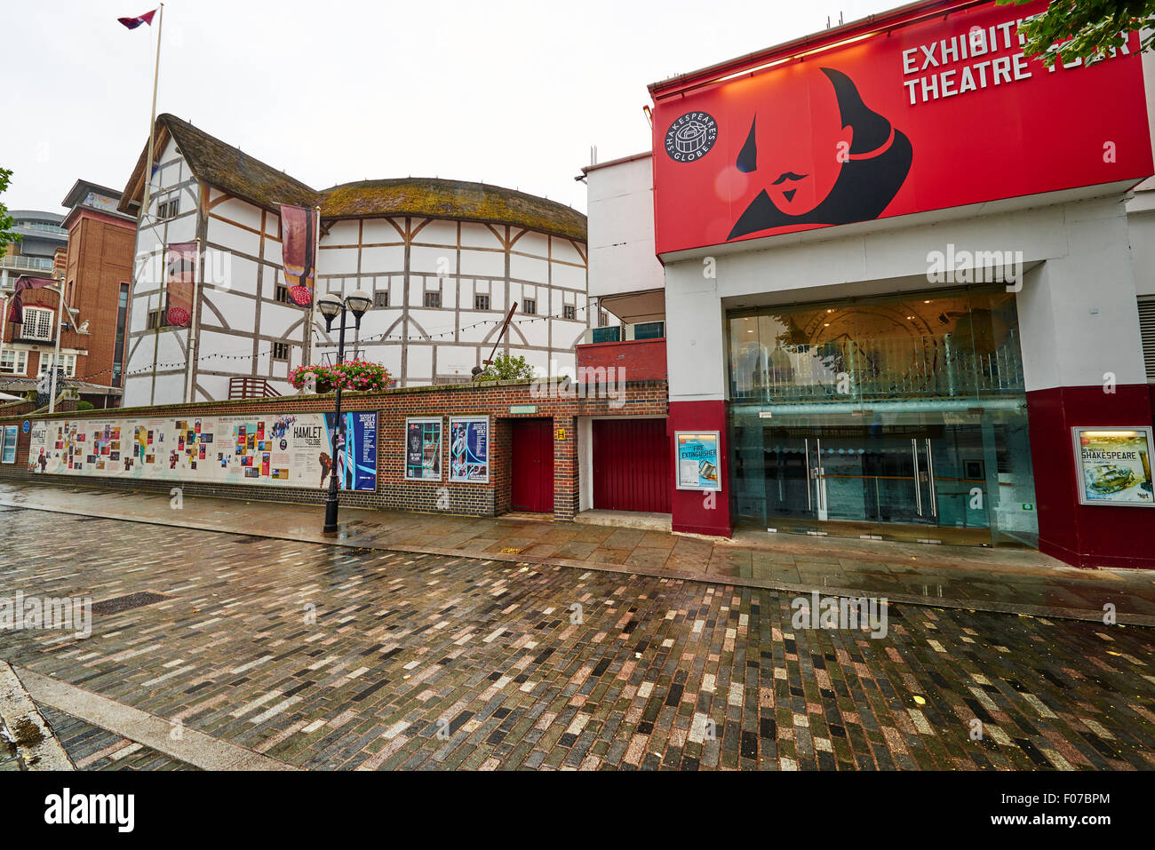 Southwark, das Globe Theatre, London, Vereinigtes Königreich, Europa Stockfoto