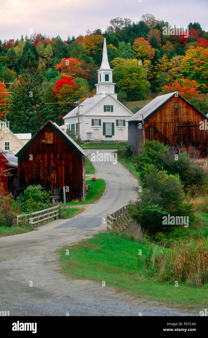 Village waits river vermont usa Fotos und Bildmaterial in hoher Auflösung Alamy