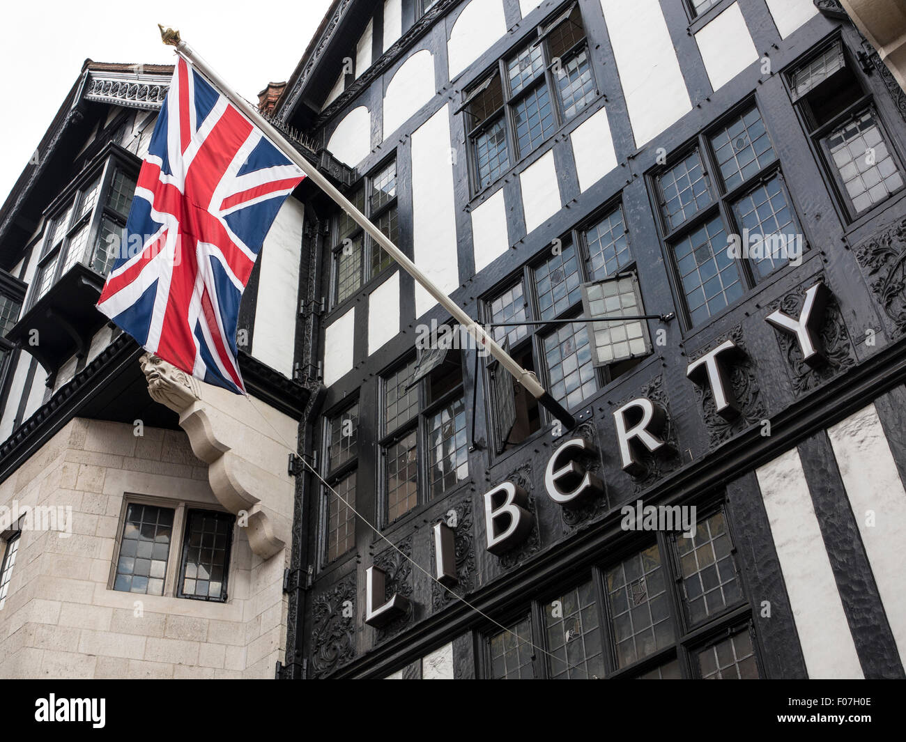 Liberty-Ladenzeile London Stockfoto