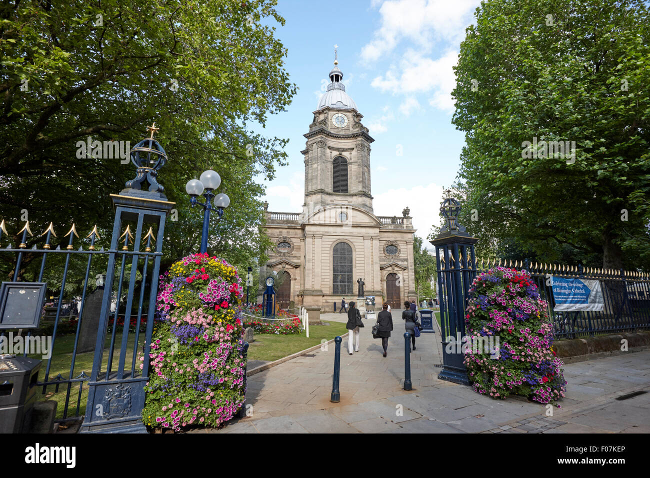 St. Philips Birmingham Kathedrale UK Stockfoto