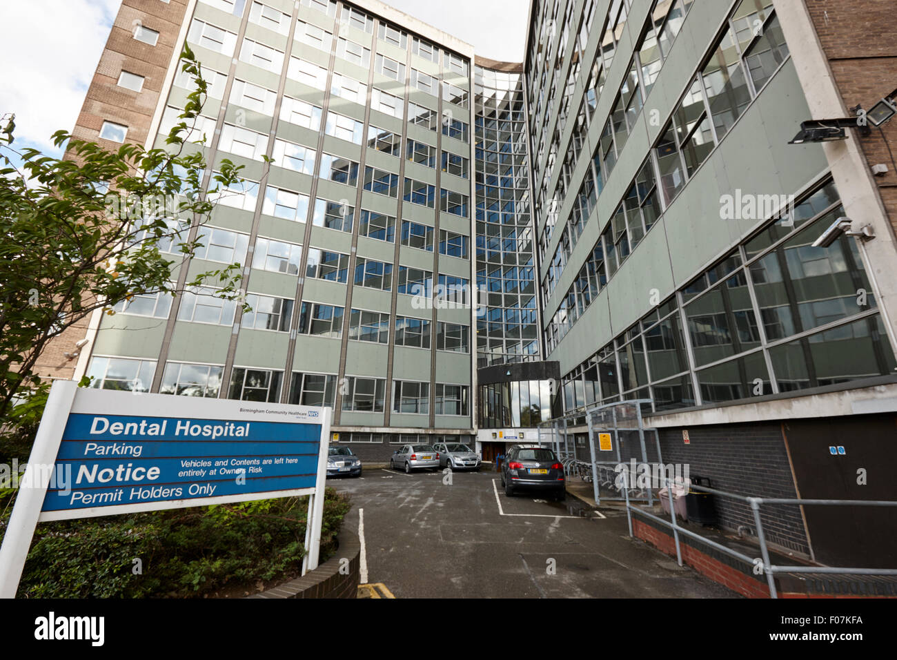 Zahnmedizin Krankenhaus Birmingham UK Stockfoto