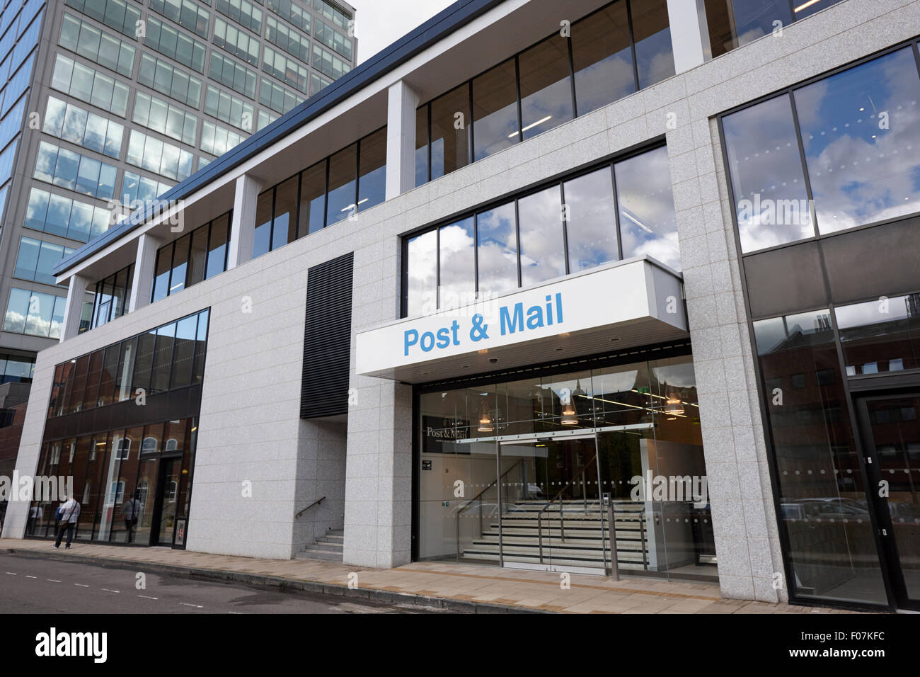 Birmingham post und mail-Redaktionen in der ehemaligen Drucken funktioniert UK Stockfoto