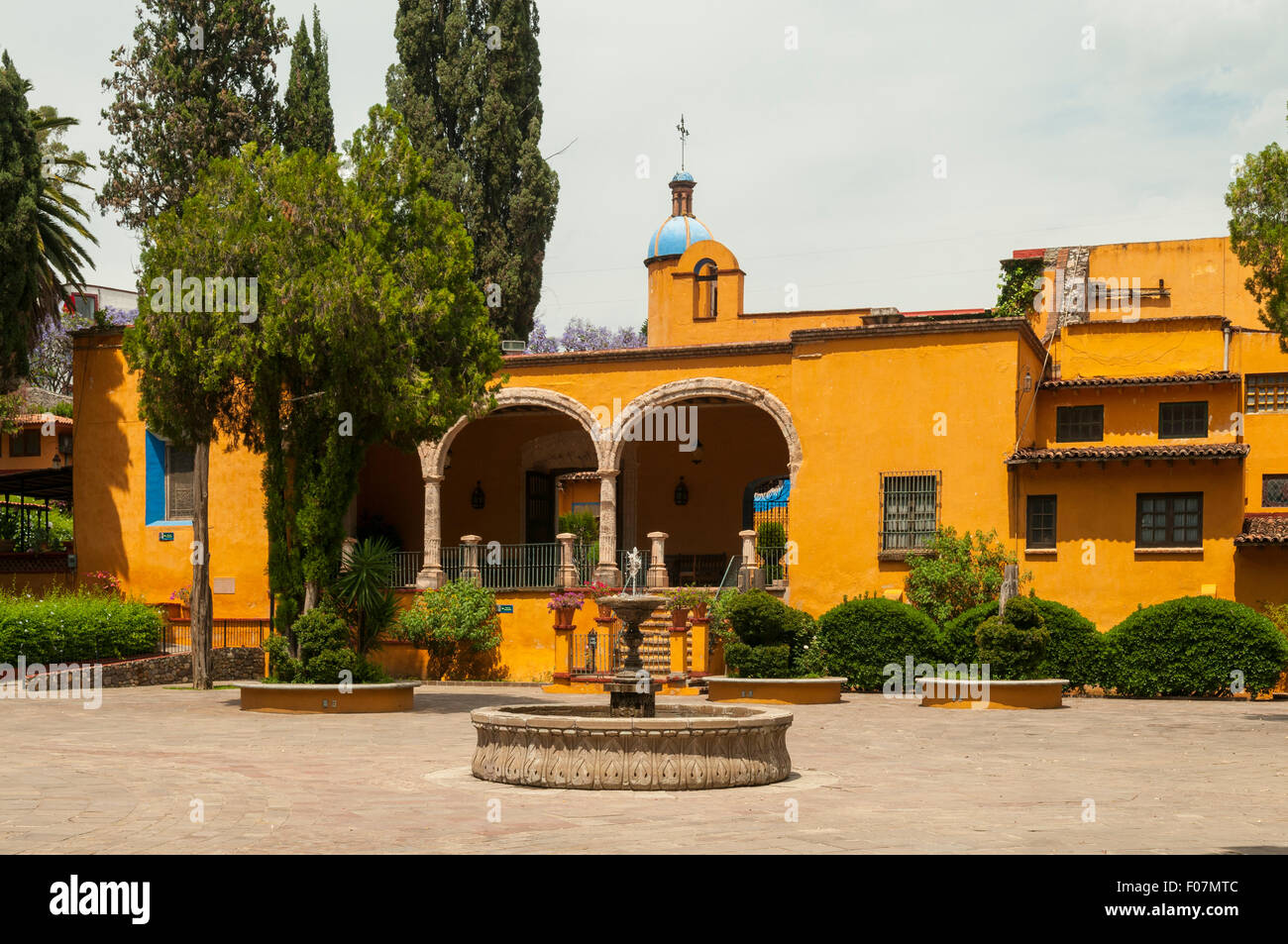 Hacienda San Gabriel de Barrera, Guanajuato, Mexiko Stockfoto
