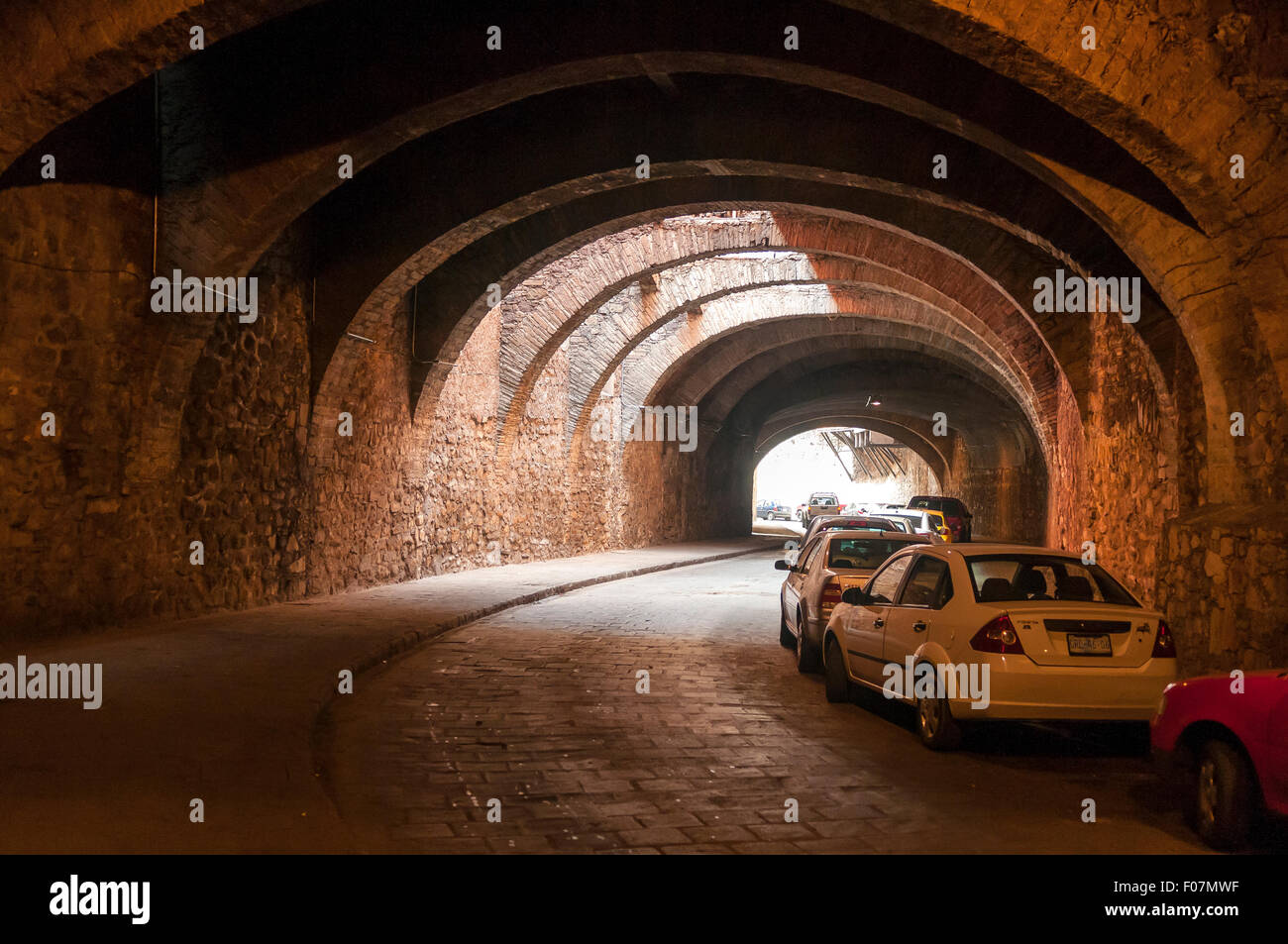 Calles Subterraneas, Guanajuato, Mexiko Stockfoto