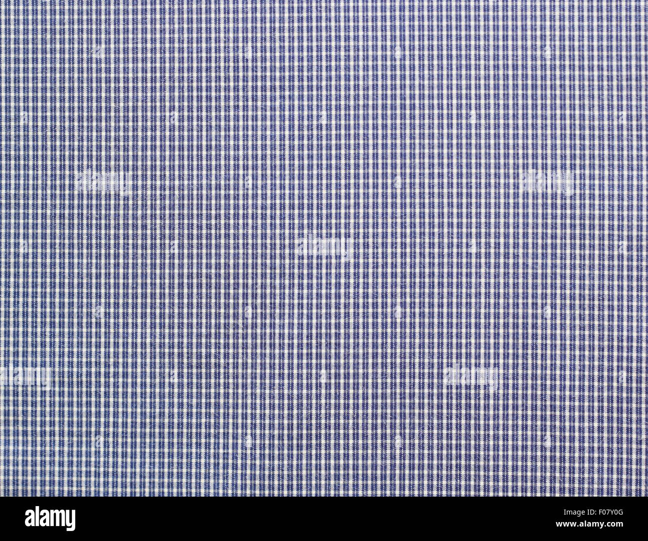 texturierte Hemd Material - Muster mit blauen parallele Linien über weiß Stockfoto