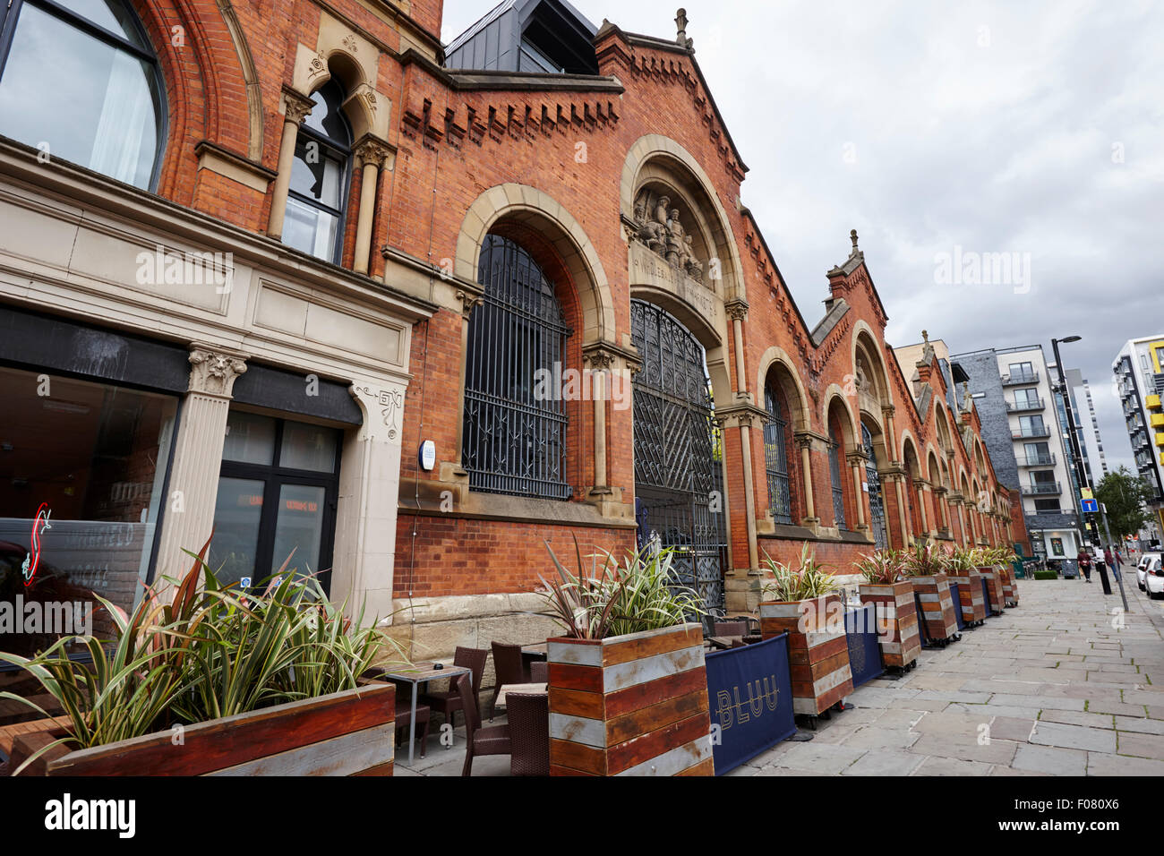 ehemalige Manchester Großhandel Fischmarkt in Smithfield nördlichen Viertel Manchester uk Stockfoto