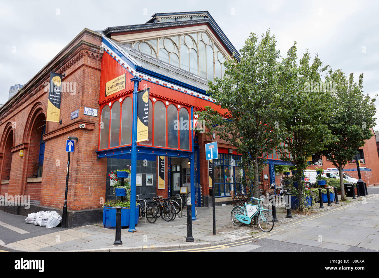 Manchester-Kunst und Design im Zentrum nördlichen Viertel Manchester uk Stockfoto