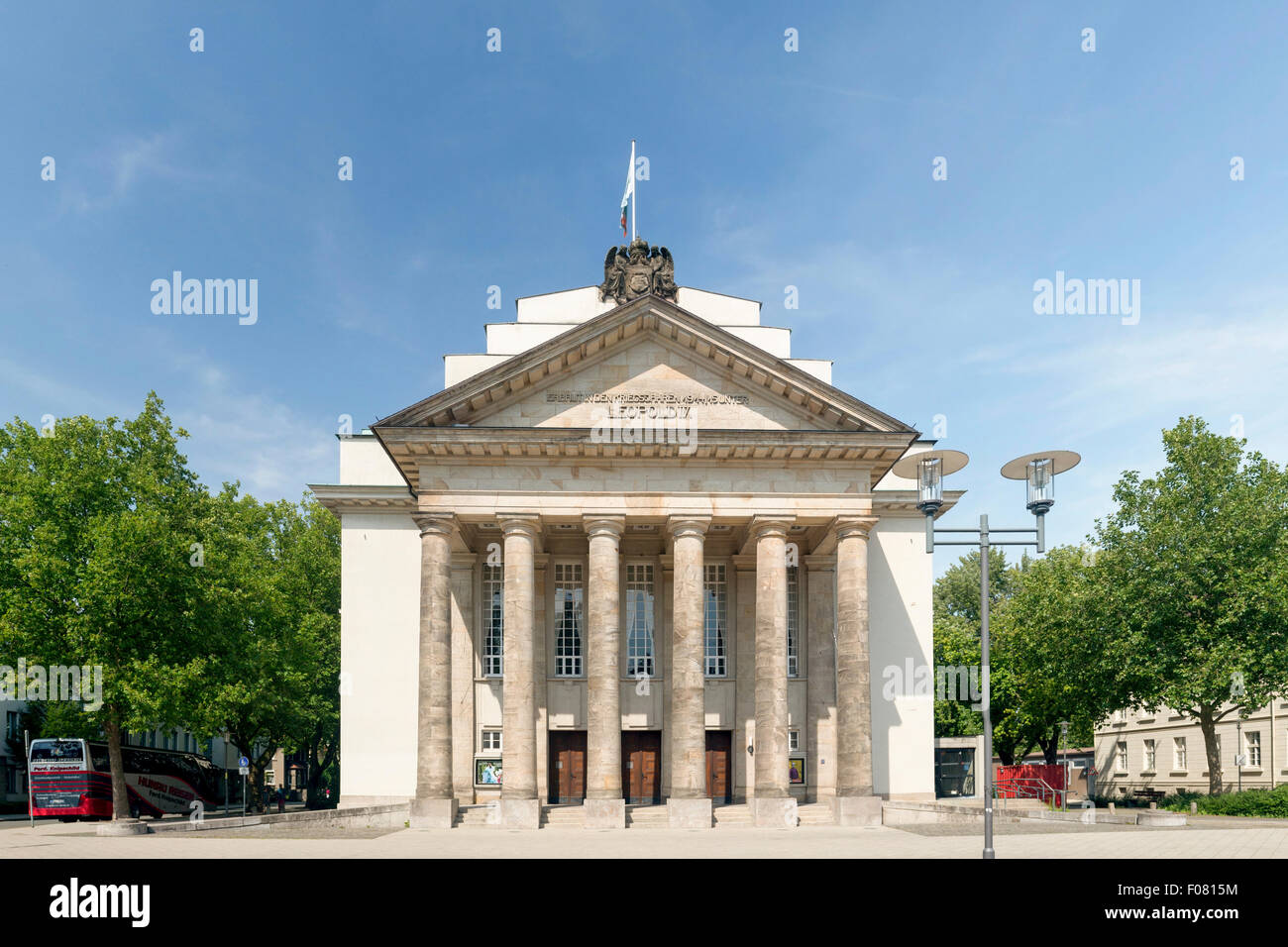 Landestheater Detmold, Nordrhein-Westfalen, Deutschland Stockfoto