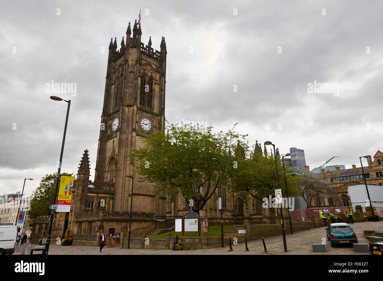 Kathedrale von Manchester uk Stockfoto