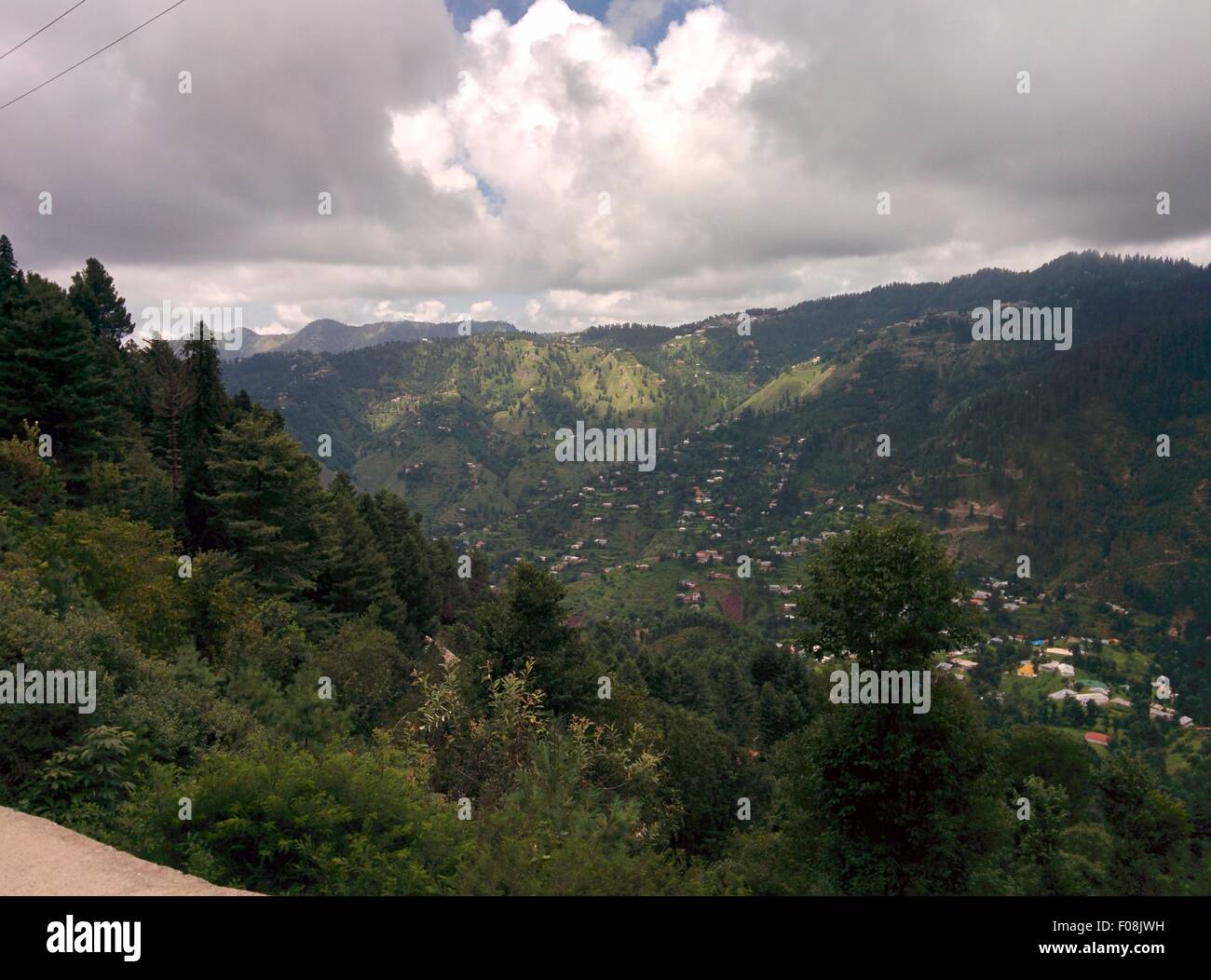 das ganze in den Himmel Stockfoto