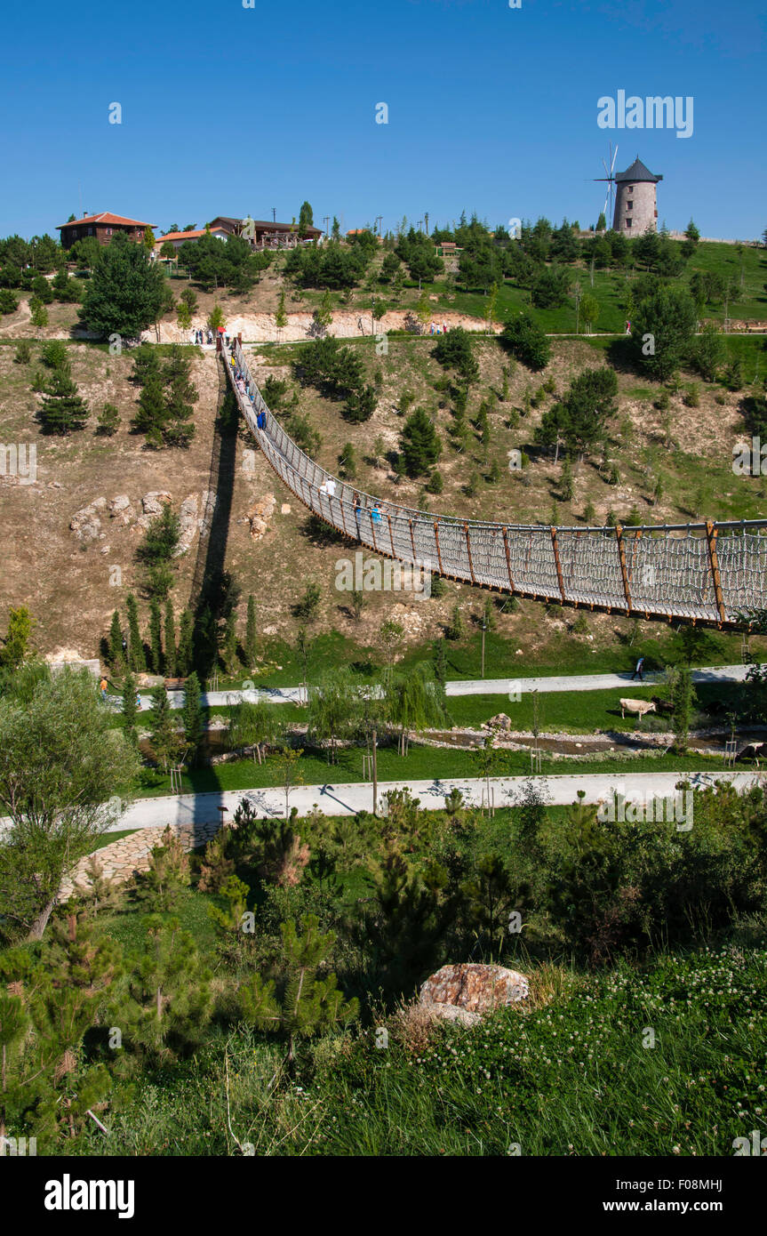 Zugbrücke Stockfoto