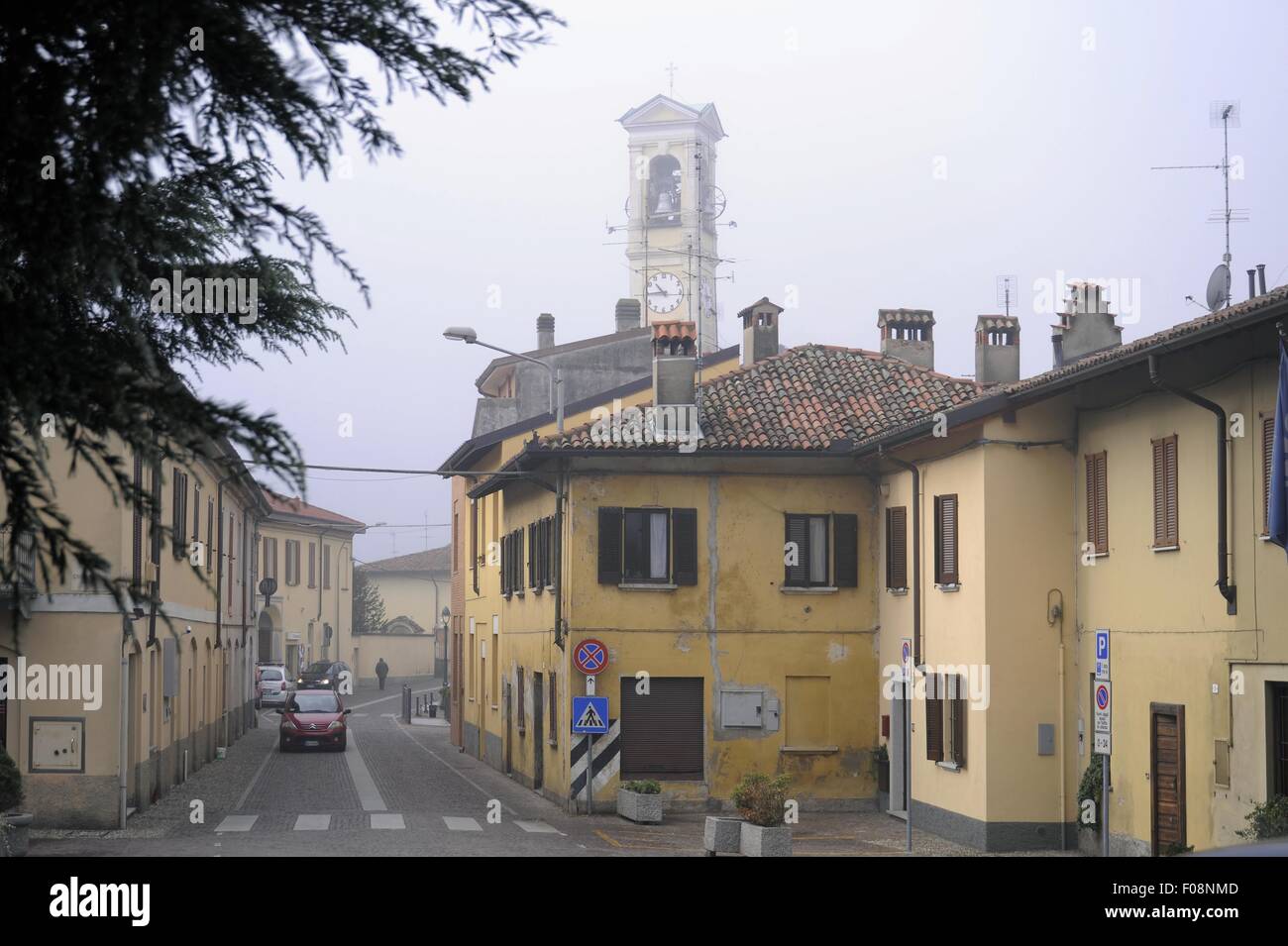 Cassinetta di Lugagnano typischen kleinen Dorf in der Nähe von Mailand (Lombardei, Italien) Stockfoto
