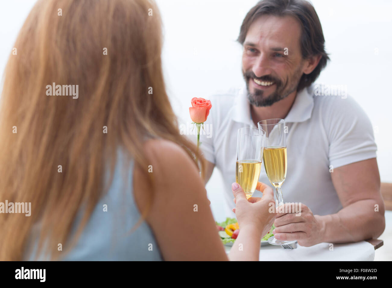 Reifes Paar Stockfoto