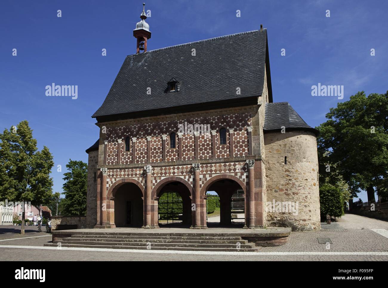 Lorsch karolingischen Torhaus, Hessen, Deutschland Stockfoto