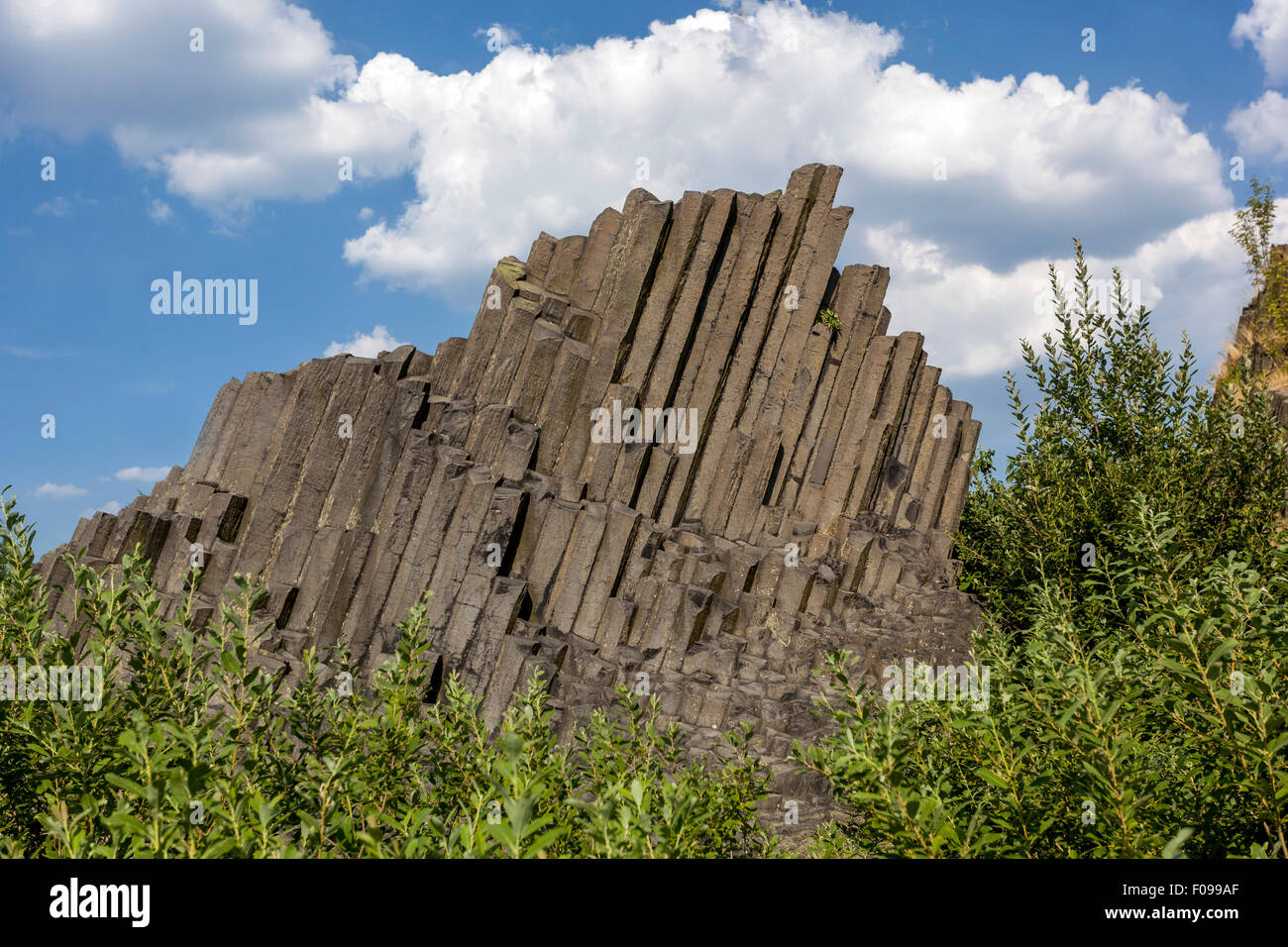Panska Skala, geologische Formation, Stein-Orgel, Kamenicky Senov, Tschechische Republik Stockfoto