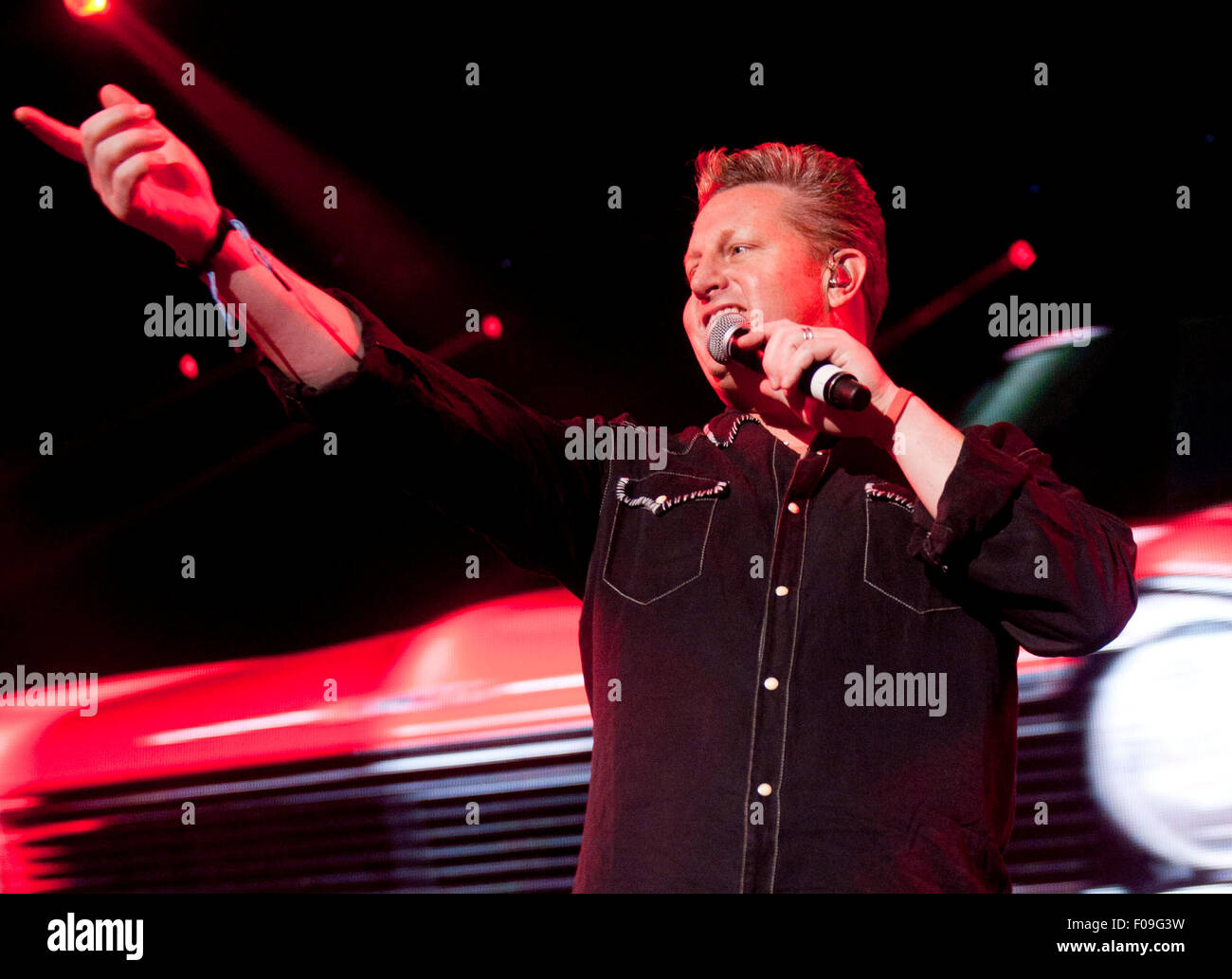 Rascal Flatts live C2C - Land-Festival in der O2 Arena, London am 16. März 2014 Stockfoto